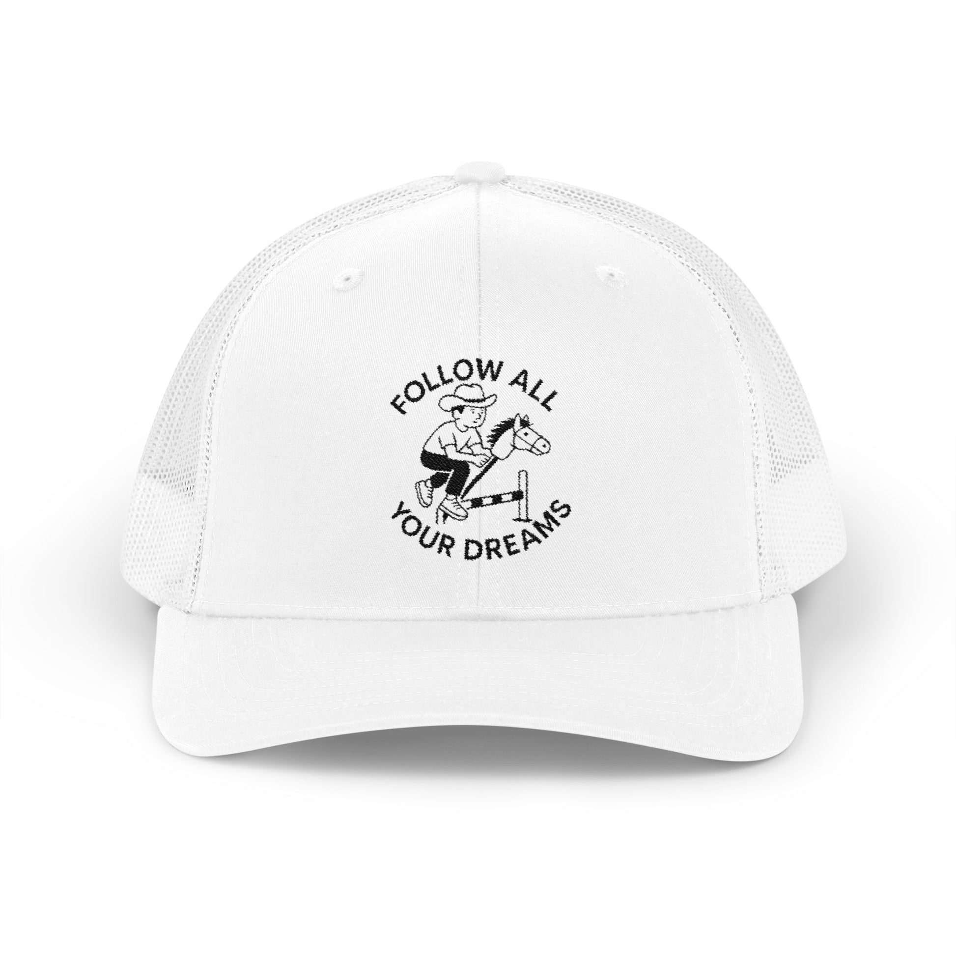 Dreams Follow Trucker Cap - Inspirational Snapback Hat, Gift for Dreamers, Motivational Cap for Men and Women, Casual Summer Look, [...]