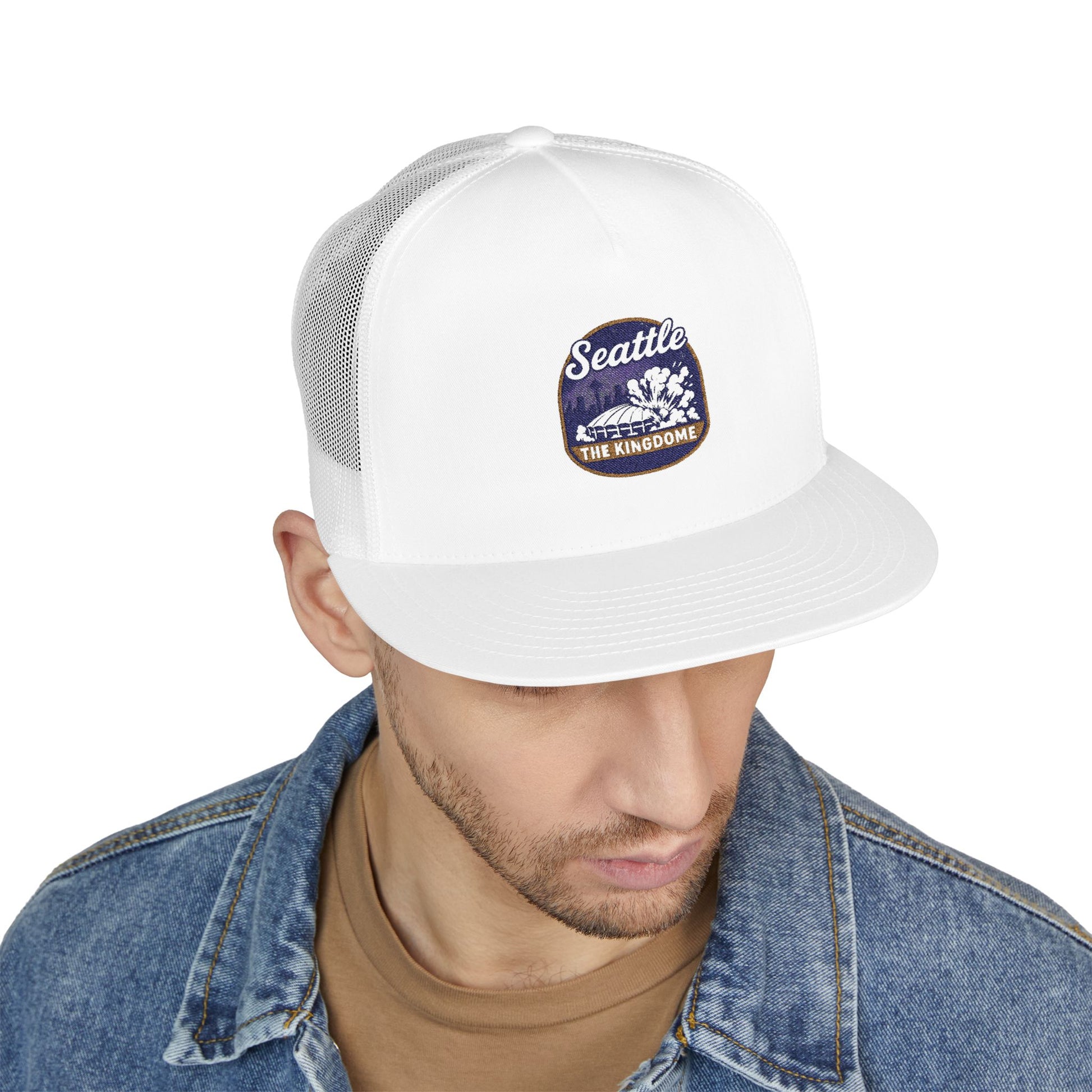 5 Panel Trucker Cap (Embroidery)