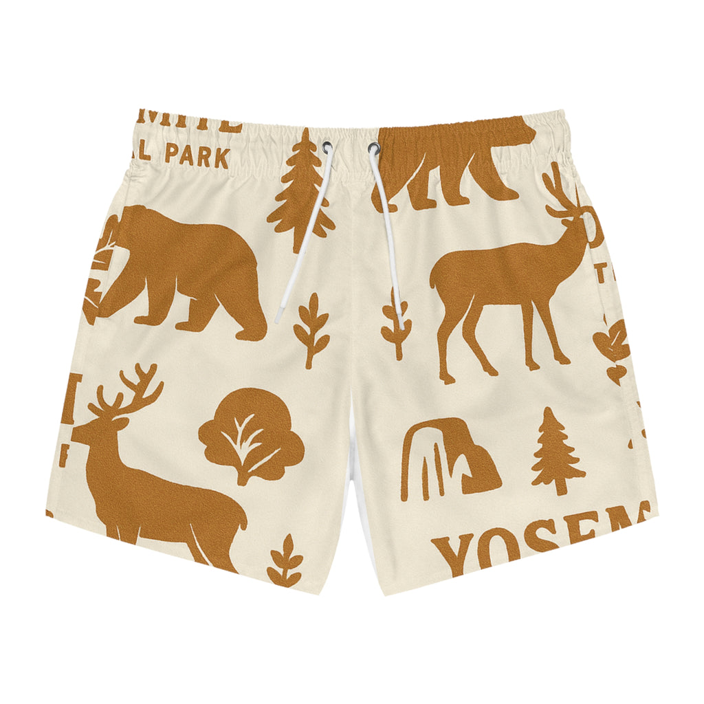 Yosemite National Park Swim Trunks, AOP Beach Shorts, Nature-Inspired Swimwear, Outdoor Adventure Gear, Vacation Essentials, Gift for [...]