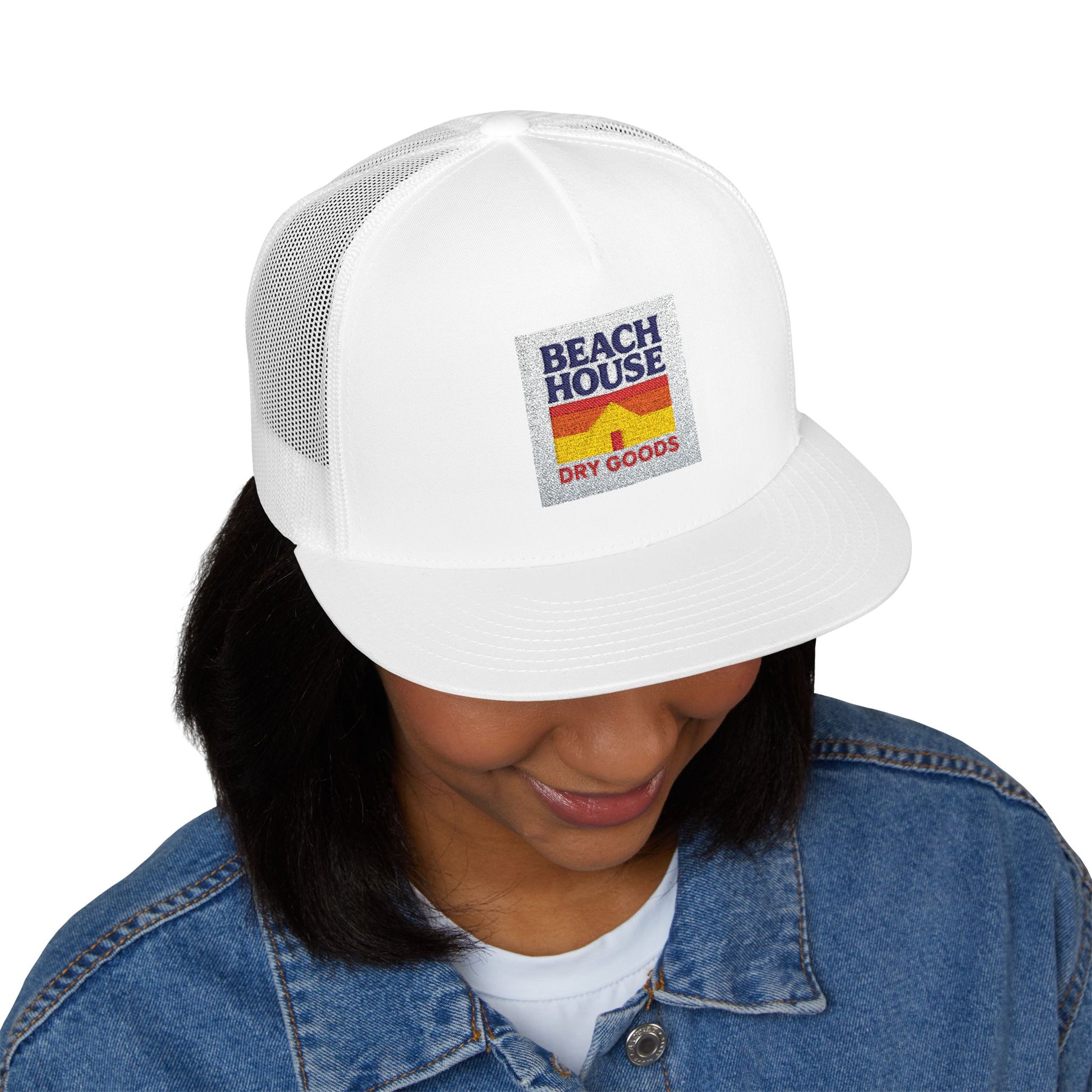 5 Panel Trucker Cap (Embroidery)