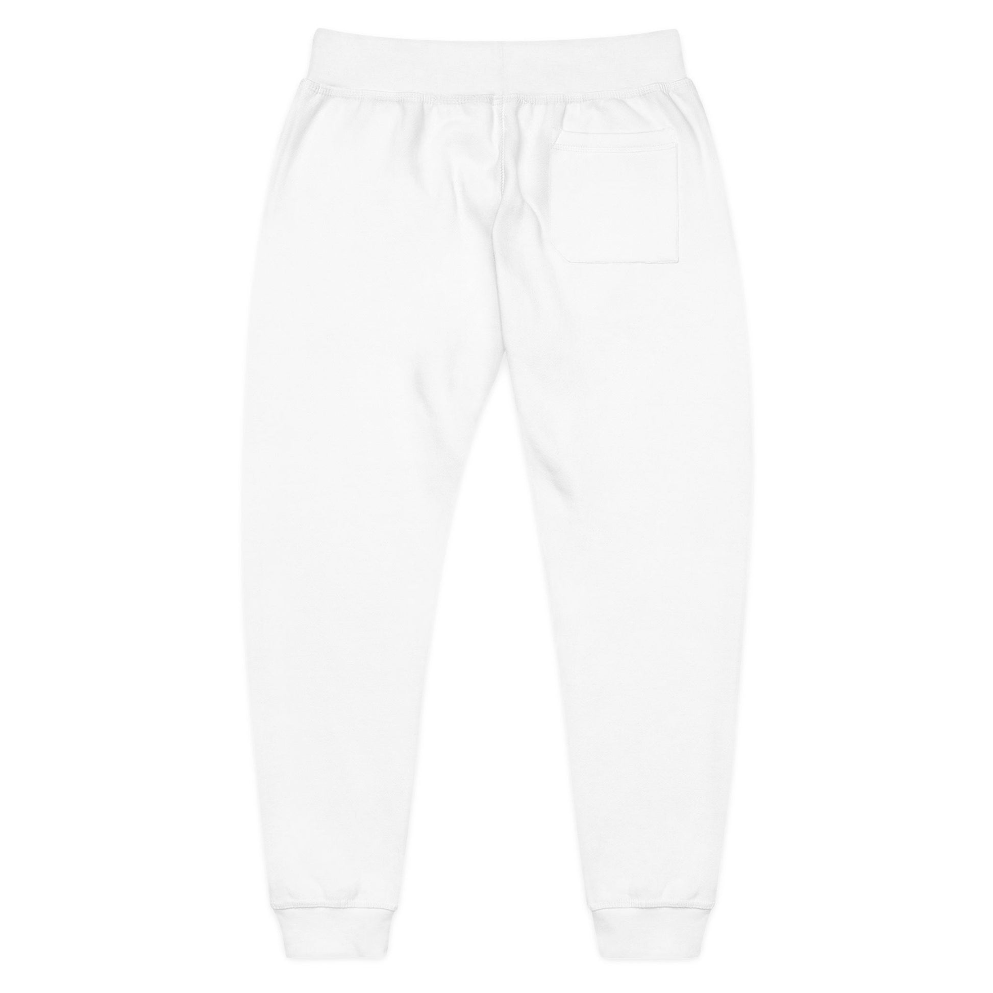 Cozy Embroidered Unisex Fleece Sweatpants - Lounge Wear, Gift for Him, Gift for Her, Casual Comfort, Year-Round Style