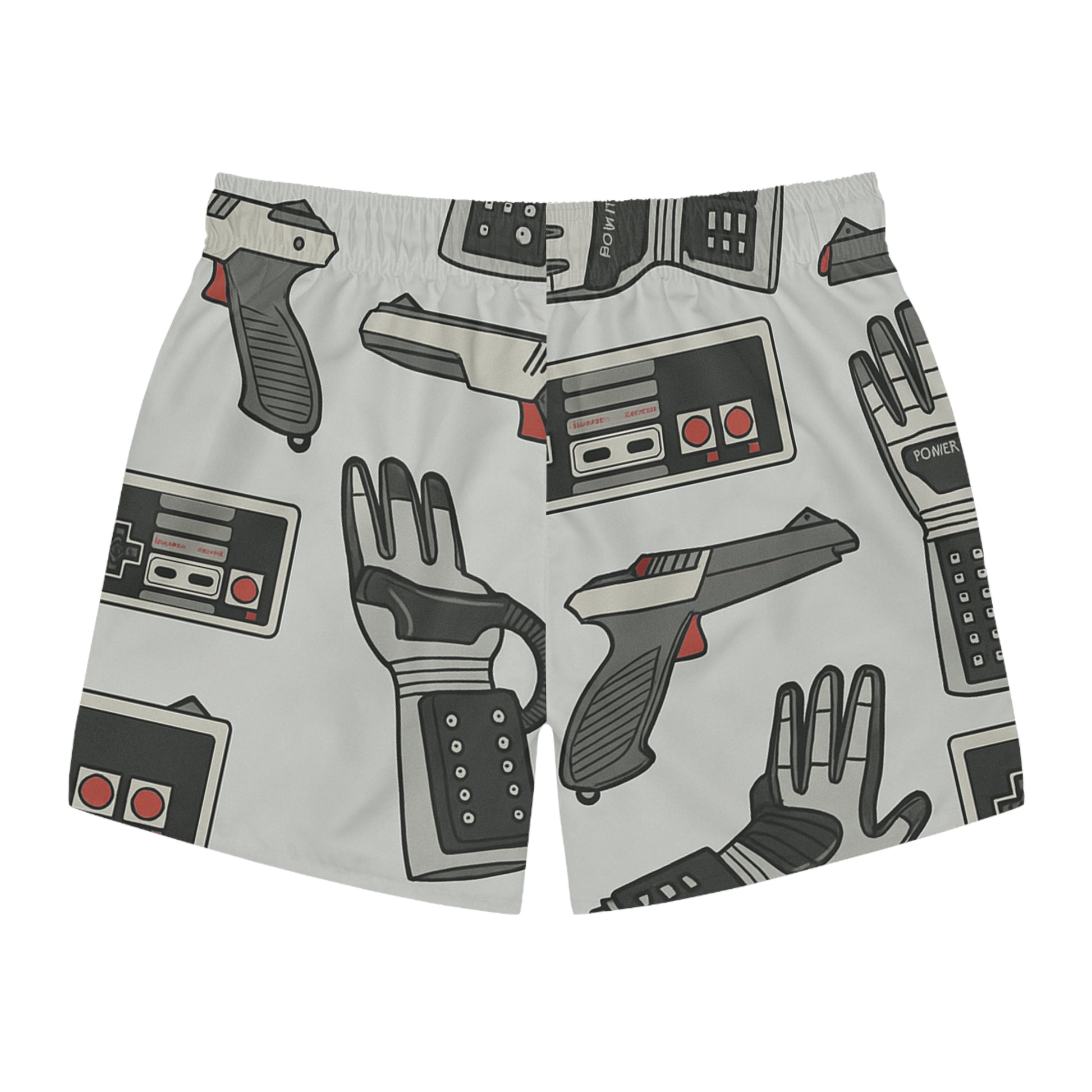 Retro Gaming Swim Trunks, Men’s Beach Shorts, Video Game Swimwear, Fun Summer Apparel, Pool Party Outfit, Gift for Gamers