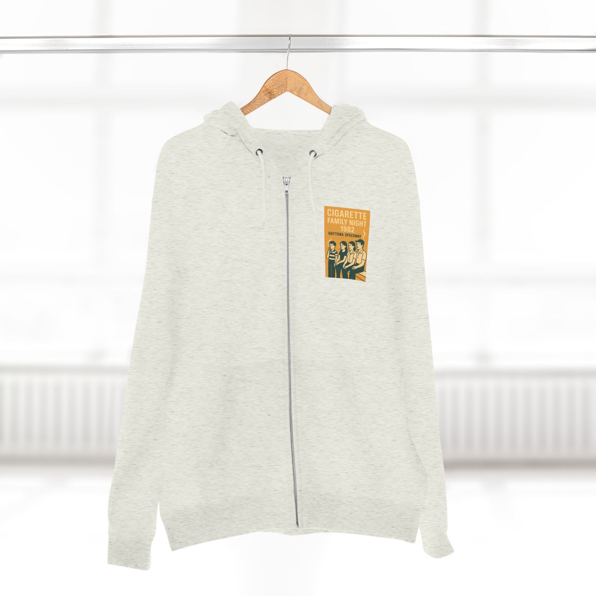 Cozy Unisex Zip Hoodie with Artistic Design, Perfect for Fall, Gifts for Art Lovers, Casual Wear, Layering Essentials