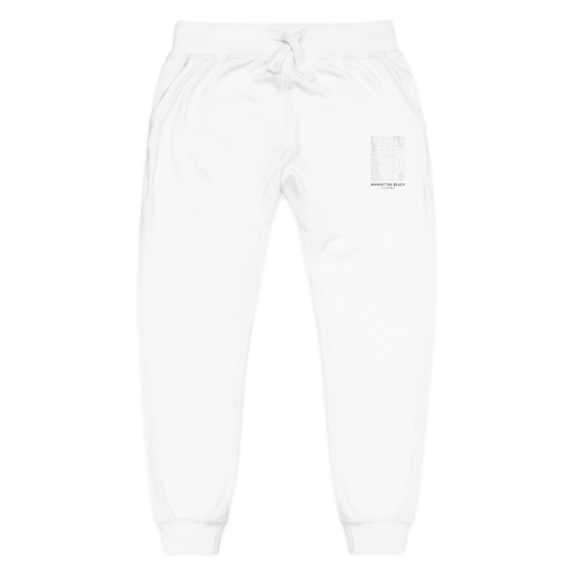 Cozy Embroidered Unisex Fleece Sweatpants - Lounge Wear, Gift for Him, Gift for Her, Casual Comfort, Year-Round Style