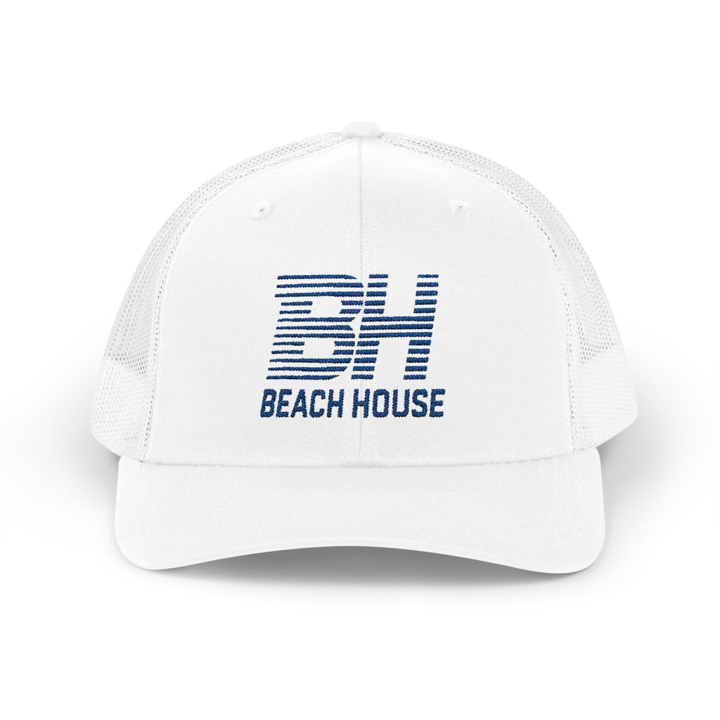 Beach House Snapback Trucker Cap | Perfect Summer Accessory, Casual Style, Gift for Beach Lovers, Outdoor Events, Vacation Must-Have