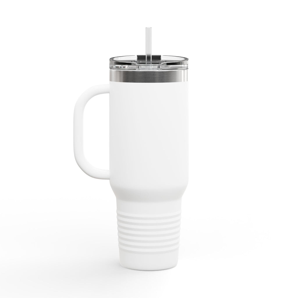 Personalized Insulated Travel Mug, 40oz - Perfect for Commuters, Gifts, Adventure, Brooklyn Design, Coffee Lover's Essential