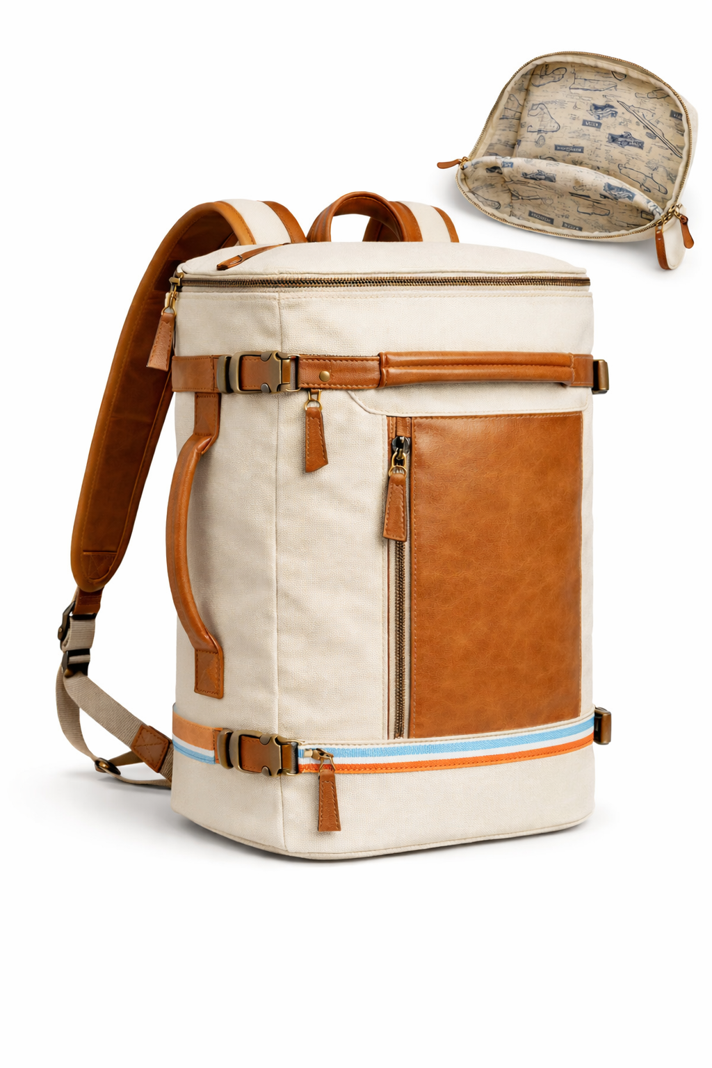 Racing Canvas Backpack